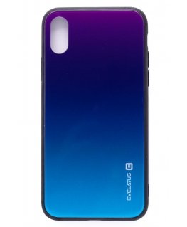 Evelatus Apple iPhone X/Xs Gradient Glass Case 3 Under Water