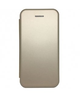 Samsung A6 Plus 2018 Book Case Gold