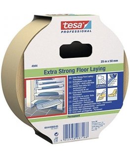 Tesa Dvipusė medžiaginė juosta kilimams 25mm x 50mm (4944)