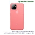 Baseus Apple Baseus Jelly iPhone 11 Pro Max Transparent Red (WIAPIPH65S-GD09) Baseus Apple Baseus Jelly iPhone 11 Pro Max Transparent Red (WIAPIPH65S-GD09)