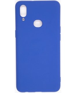 Evelatus Samsung Galaxy A10S Nano Silicone Case Soft Touch TPU Blue