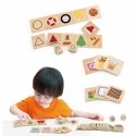 Viga Toys Medinis edukacinis žaidimas - galvosūkis atitinkantys formas 37 vnt. VIGA Viga Toys Medinis edukacinis žaidimas - galvosūkis atitinkantys formas 37 vnt. VIGA