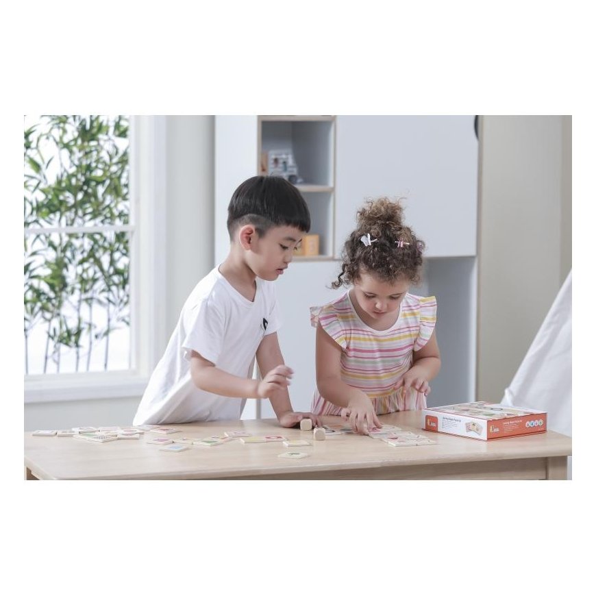 Viga Toys Wooden educational game - puzzle matching shapes 37 pcs. VIGA – 3