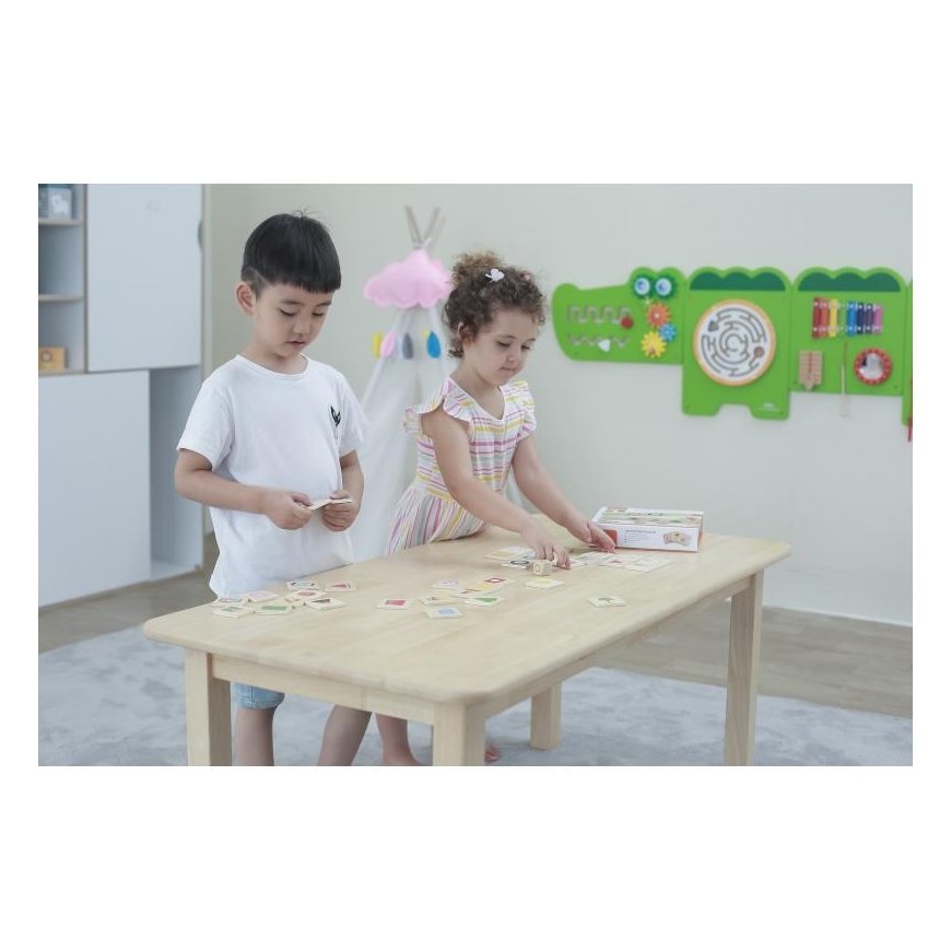 Viga Toys Medinis edukacinis žaidimas - galvosūkis atitinkantys formas 37 vnt. VIGA – 5