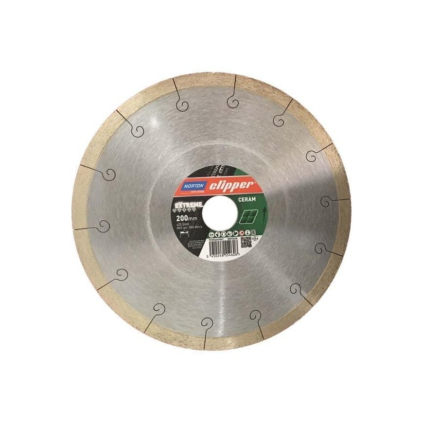 Norton 200x25,4 mm deimantiniai diskai