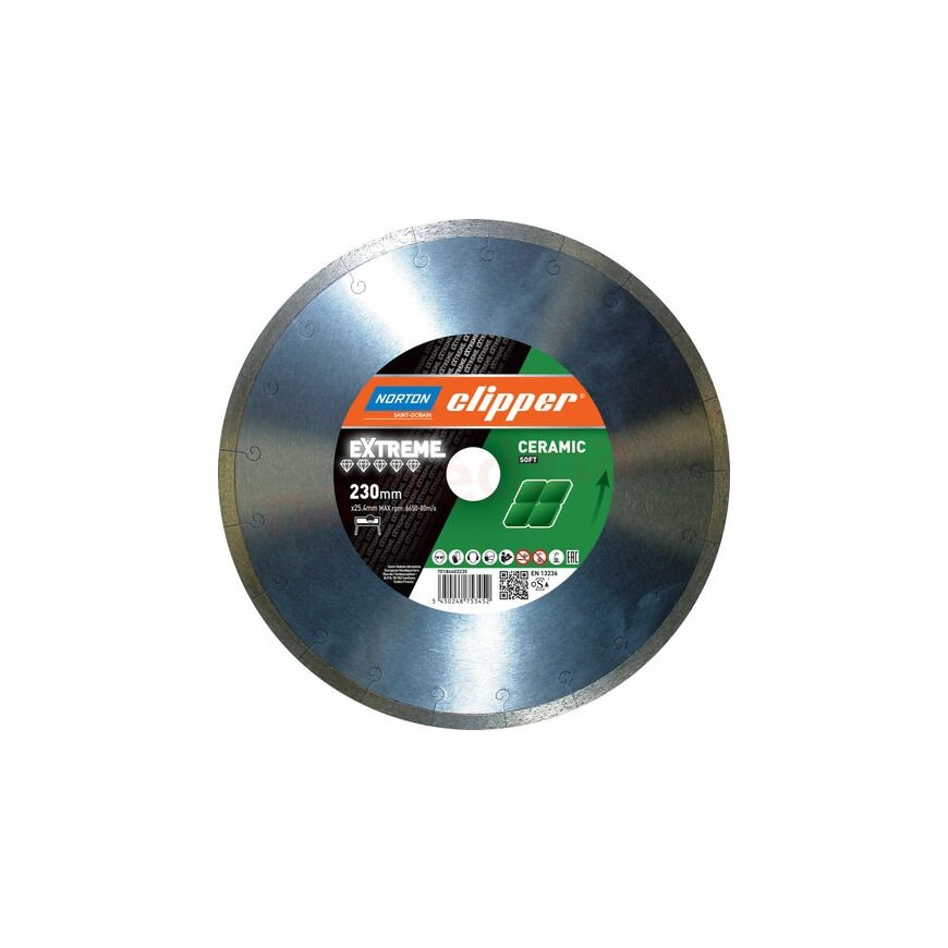 Norton 200x25,4 mm deimantiniai diskai – 2