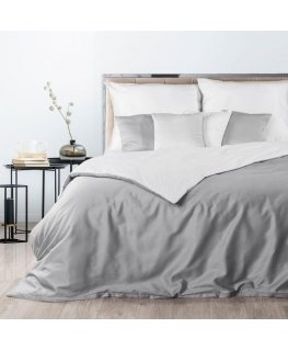 Eurofirany NOVA3 aukštos kokybės medvilninio satino vienspalvės patalynės komplektas, 180 X 200 cm, 2 vnt. 70 X 80cm, spalva: ba