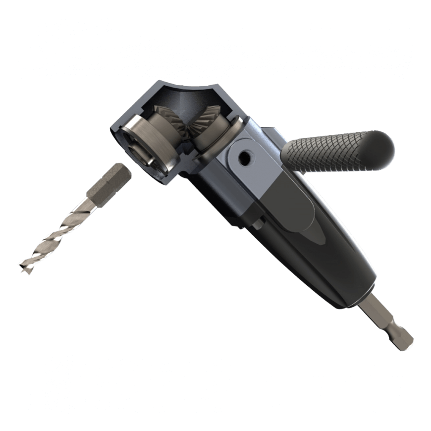 Angle twisting-drilling accessory FAMAG 90fix – 4