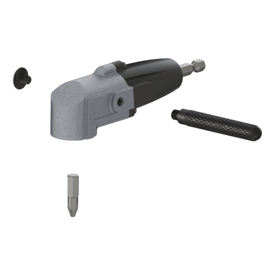 Angle twisting-drilling accessory FAMAG 90fix – 5