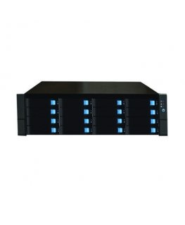 Hismart Duomenų serveris 16xHDD 3.5", 3U, 19" rack, G3900, 8GB ram, 128gb M2