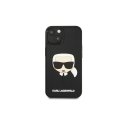 Karl Lagerfeld Karl Lagerfeld KLHCP14MKH3DBK iPhone 14 Plus 6.7 inch Black / Black Hard Case 3D Rubber Karl Head Karl Lagerfeld Karl Lagerfeld KLHCP14MKH3DBK iPhone 14 Plus 6.7 inch Black / Black Hard Case 3D Rubber Karl Head