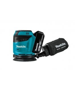 MAKITA orbital sander 18V 125mm 2x5.0Ah lithium ion body MAKPAC DBO180RTJ