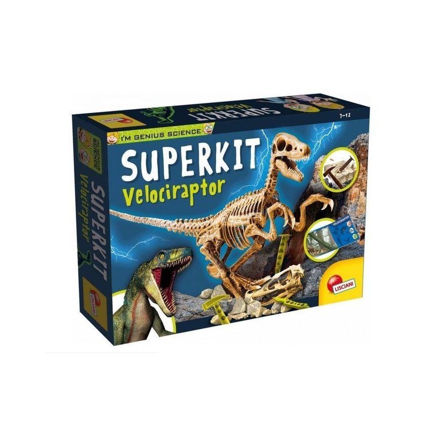 Lisciani I'm a Genius Superkit Velociraptor Kit