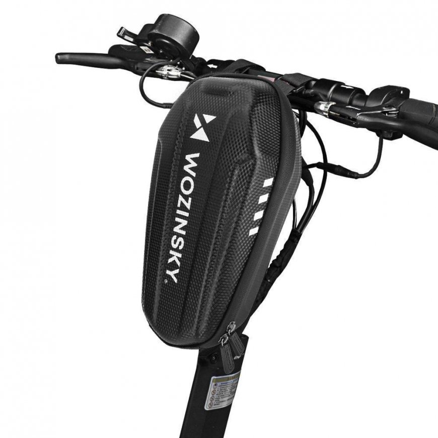 Wozinsky Wozinsky waterproof bag electric scooter bag 2L handlebar black (WSB3BK) () - 63975-uniw