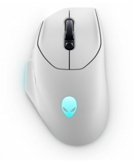 Dell Gaming Mouse AW620M Wired/Wireless, Lunar Light, Alienware Wireless Gaming Mouse
