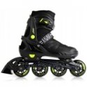 Blackwheels reguliuojami Sonic juodi/žali voleliai.40-43