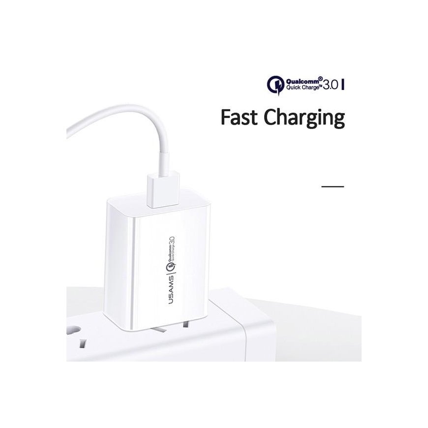 Įkroviklis Usams T22 1x USB-A 3 A (USA797) – 3