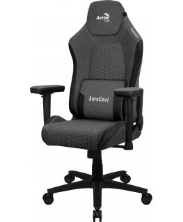 Aerocool CROWN AeroWeave Universali kompiuterinių žaidimų kėdė Paminkštinta sėdynė Juoda