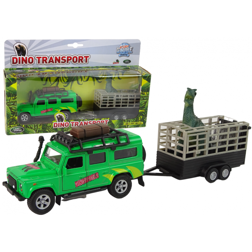 Lean Cars Hipo Auto Land Rover priekaba su dinozauru – 2