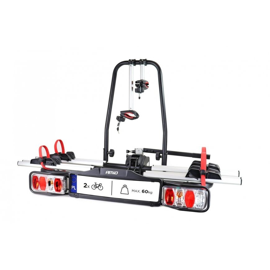 Amio Bicycle holder with hook - e-bike - 2 bikes tbc-02/2