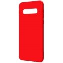 Evelatus Samsung Galaxy S10 Premium Soft Touch Silicone Case Red