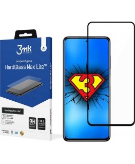 3MK Xiaomi POCO X3 GT Black - HardGlass Max Lite ™