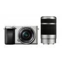 Sony A6400 + 16-50mm OSS + 55-210mm OSS (Silver) | (ILCE-6400Y/S) | (α6400) | (Alpha 6400)