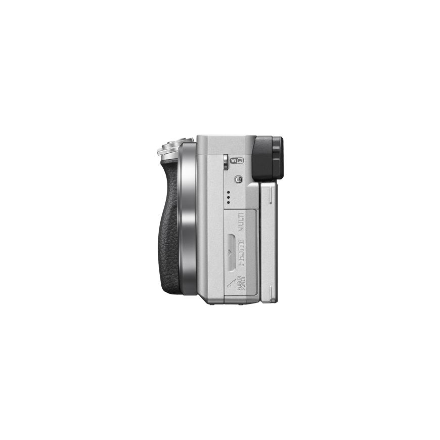 Sony A6400 + 16-50mm OSS + 55-210mm OSS (Sidabrinis) | (ILCE-6400Y/S) | (α6400) | (Alpha 6400) – 4