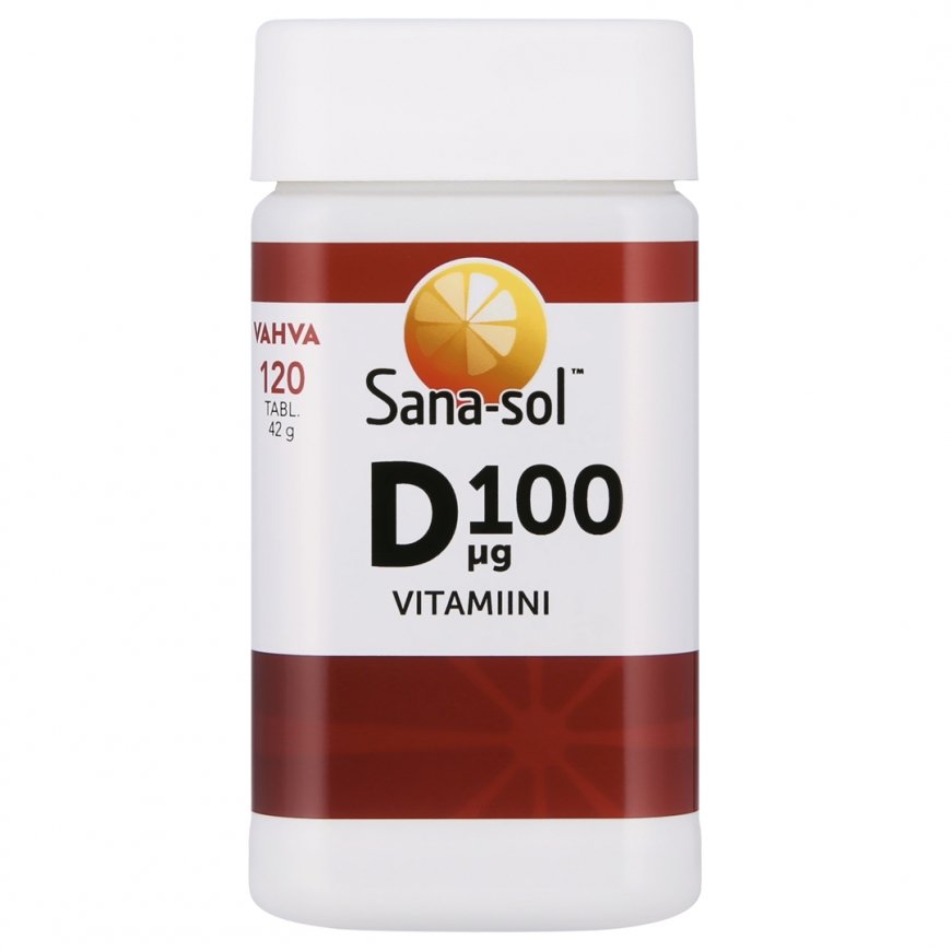 Sana-sol D-vitamiini vahva 100μg Vienas vitaminas