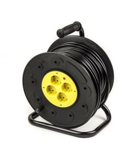 Plug EXD Extension cord with reel 50m, 4 sockets, 3x2.5mm2