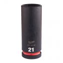 Milwaukee Accessories Long impact head MILWAUKEE SHW 1/2" 21 mm