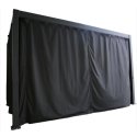 Side curtains for gazebo MIRADOR 3x3m, polyester