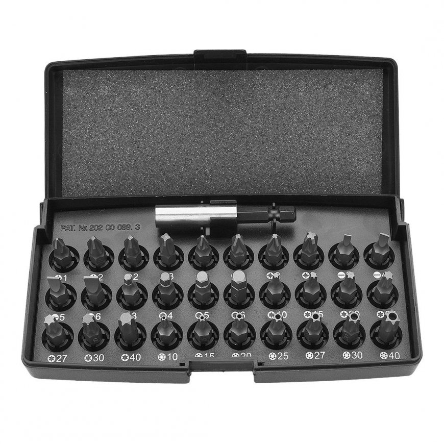 Neo Screwdriver bits 30 pcs. with handle - 06-103 – 2