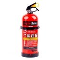 Ogniochron 2kg abc powder fire extinguisher with plastic head, manometer and hanger