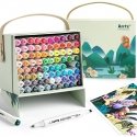 Double-sided markers-felt pens ARRTX Alp, 80 colors Double-sided markers-felt pens ARRTX Alp, 80 colors