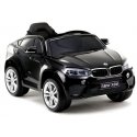 Lean Cars Elektromobilis vaikams BMW X6, juodas