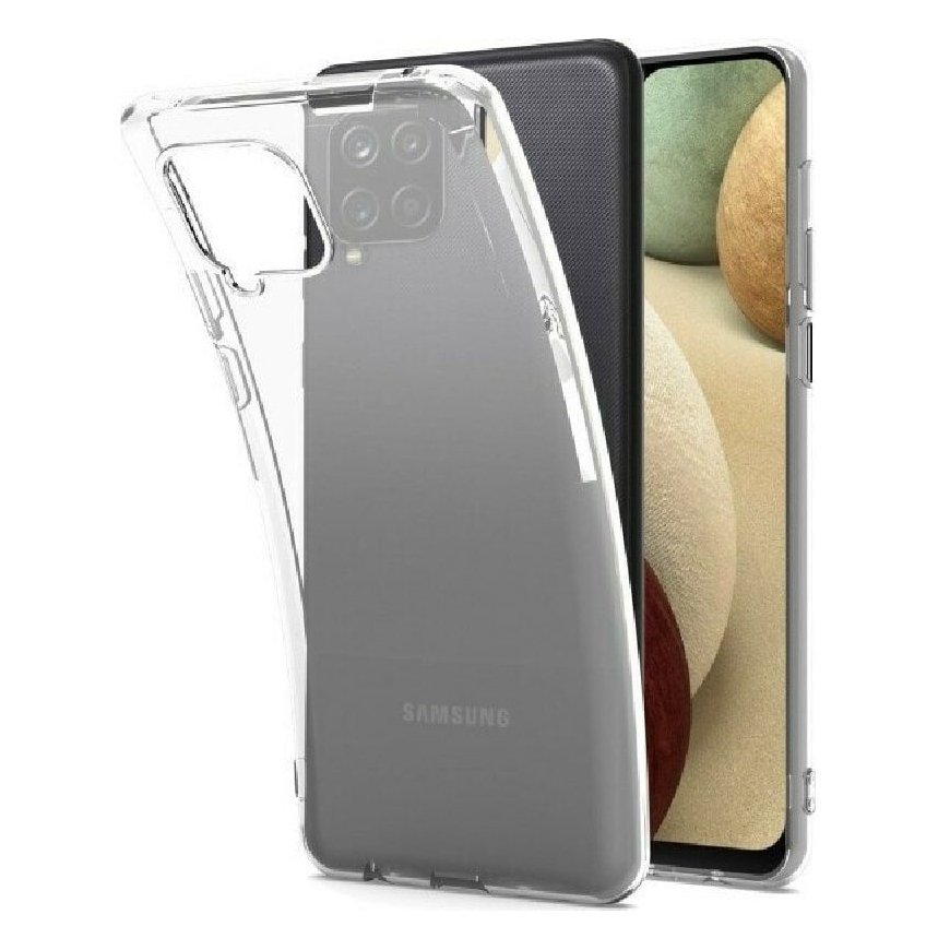 Evelatus Samsung Galaxy A12 / M12 Clear Silicone Case 1.5mm TPU Transparent