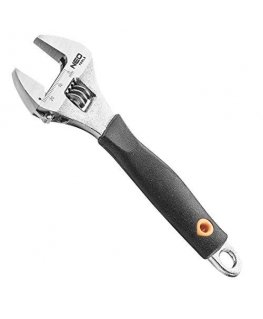 Neo Adjustable Swedish Wrench 23 x 150 mm Rubber Handle (03-027)