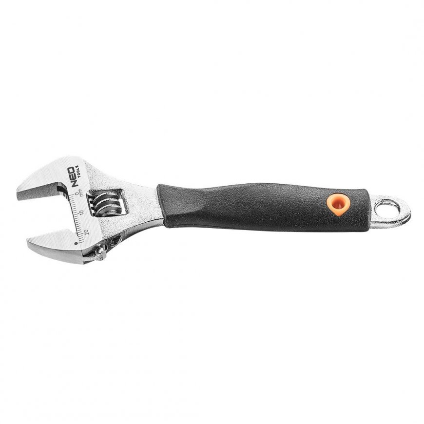 Neo Adjustable Swedish Wrench 23 x 150 mm Rubber Handle (03-027) – 3