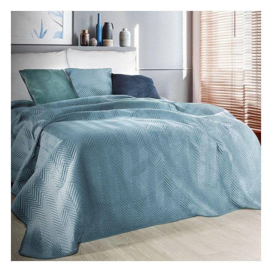 Bedding set Eurofirany CHON / SOFIA / BLUE 200X220 BLUE – 2