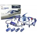Lean Cars Import leantoys Set Town Police Train Blue 203 km/h Lean Cars Import leantoys Set Town Police Train Blue 203 km/h