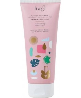 Hagi Cosmetics veiksmai Balyje, kai balzamas drėkinamas iki 200 ml kūno