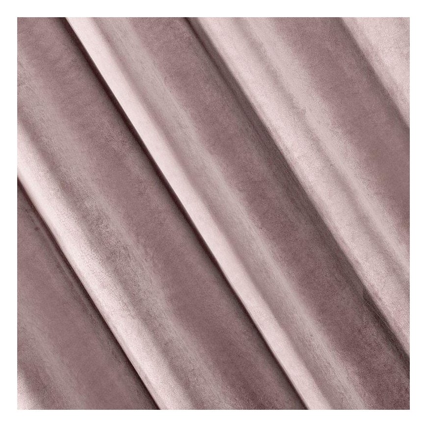 Night curtain made of soft velvet Eurofirany DIVA LINE RIA 140X270 cm, tape/tunnel/hooks, 300 g/m2, color: powder – 5
