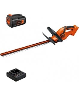 Cordless hedge trimmer GTC18452PC 18V 2Ah 45 cm, Black & Decker