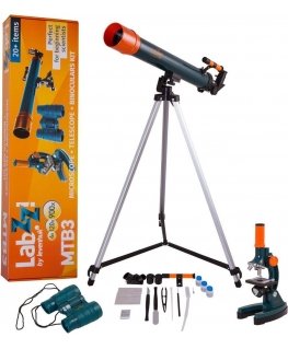 Telescope Set of microscope, telescope and binoculars Levenhuk LabZZ MTB3 with experimental kit