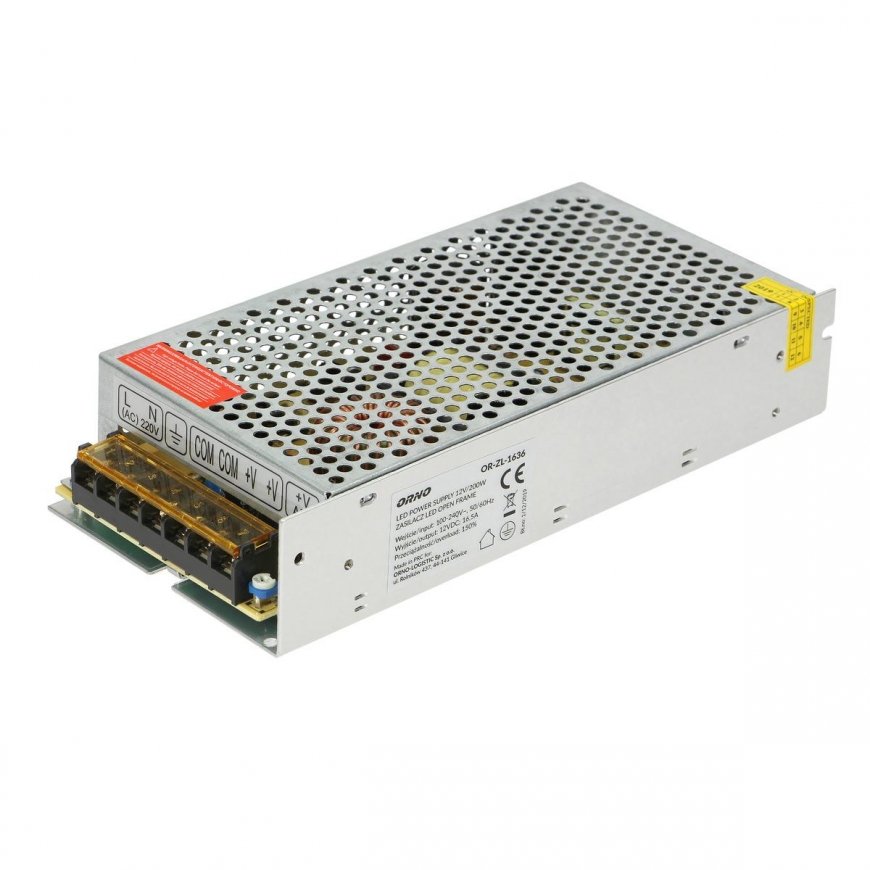 Orno Atvirojo rėmo maitinimo šaltinis 12VDC 120W, IP20 – 2
