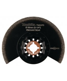 Makita B-65034 MULTITOOL segmented round blade 85mm TMA070 DIAMOND , STARLOCK, For soft materials, FRP fiber