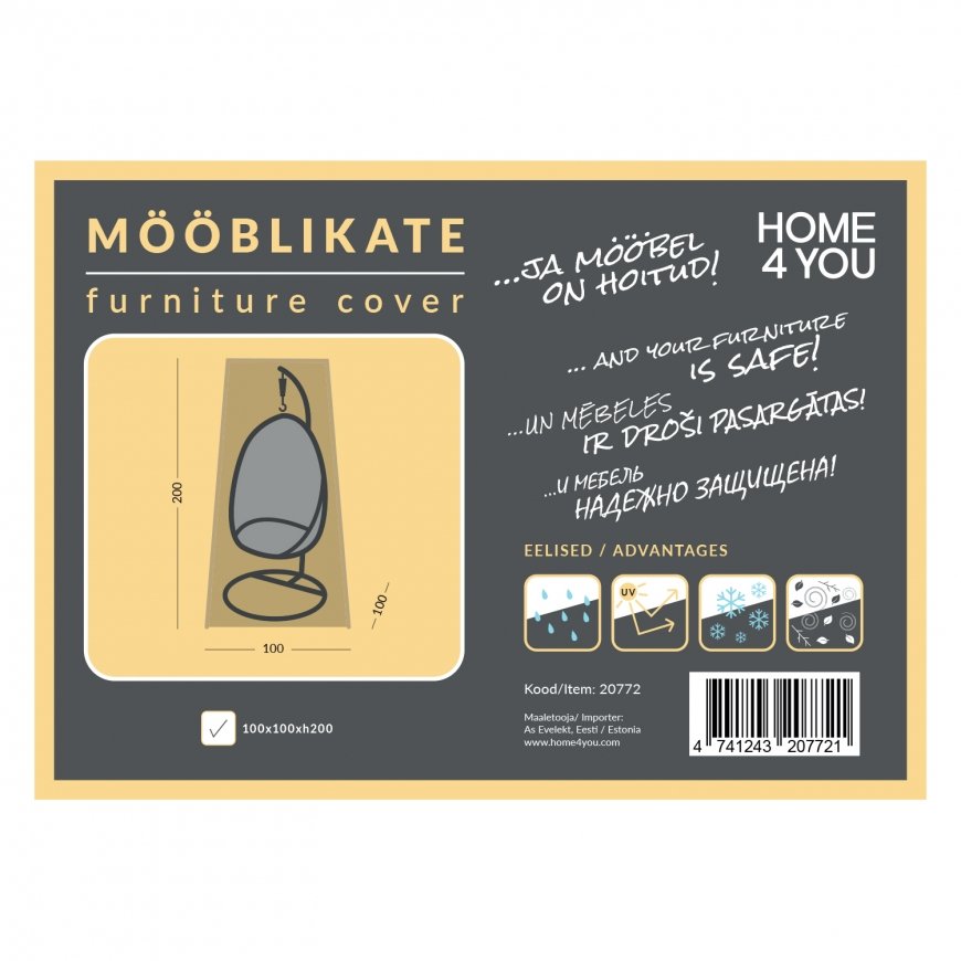 Mööblikate 100x100x200cm – 4