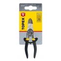 Topex Side pliers 180 mm, hinged