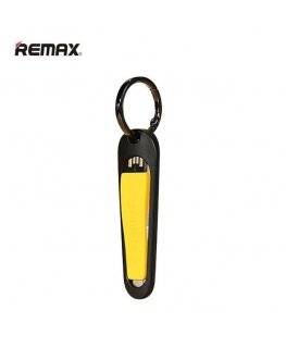 Remax Mini Atslēgu piekariņš Lightning uz USB Black Yellow